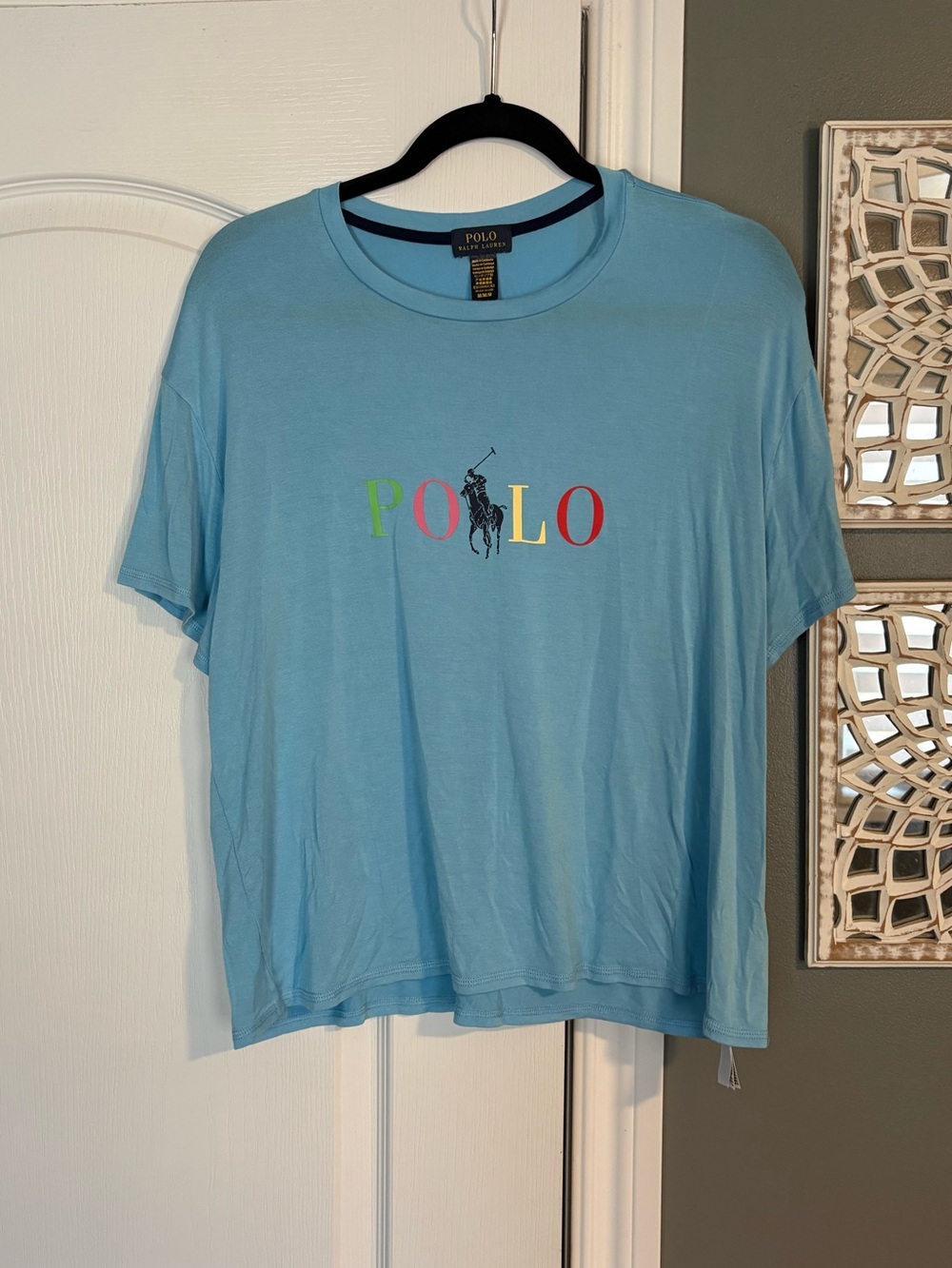 Polo Ralph Lauren Light Blue Logo Tee